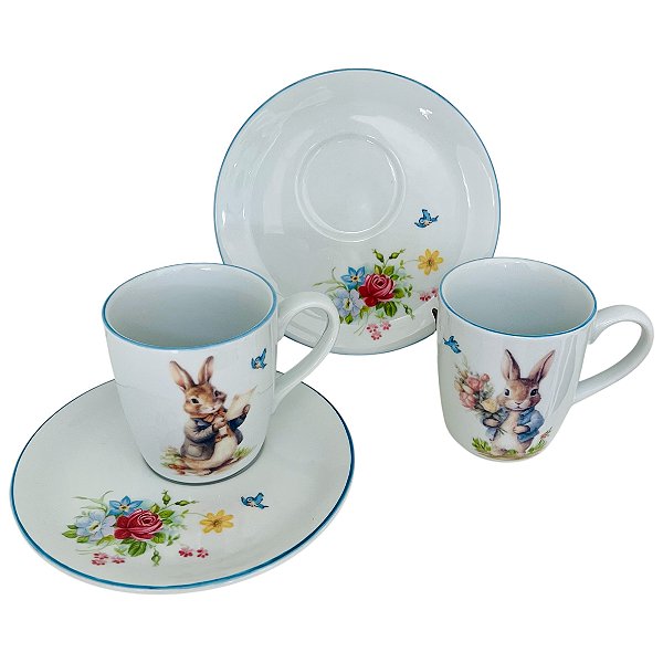 Par de Canecas com Pires Fofinhos