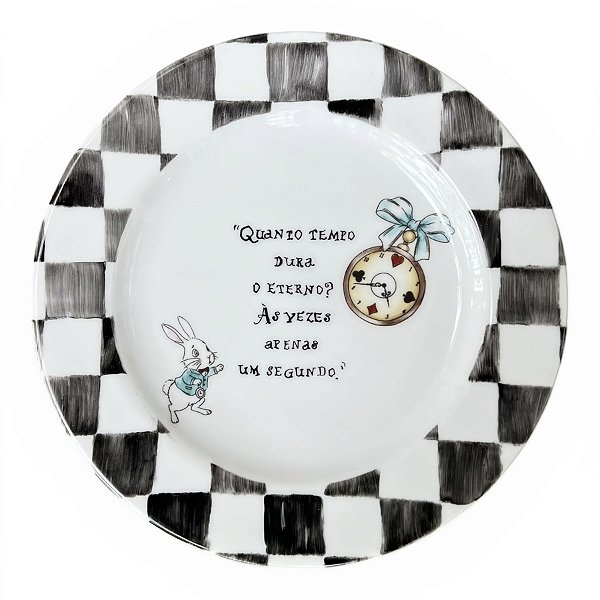 Prato de sobremesa Descompasso