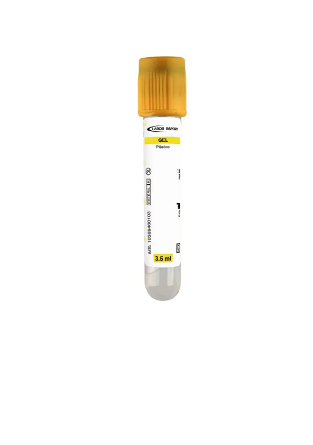 Tubo Gel Separador a Vácuo Plástico 5ml C/ 100 Unidades- Labor Import