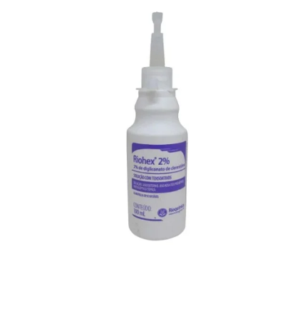 Clorexidina 2% Solução Degermante Riohex 100ml - Rioquímica