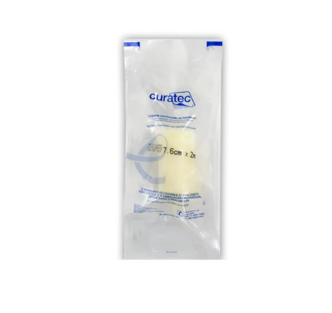 Curativo Rayon Compressa C/ Emulsão de Petrolatum 7,6cm x 2M - Curatec