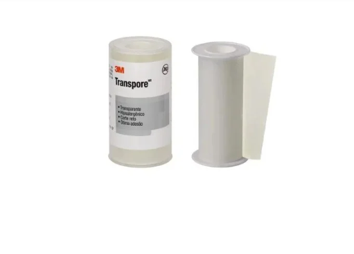 Fita Hipoalergênica Transpore 100mm x 4,5m - 3M