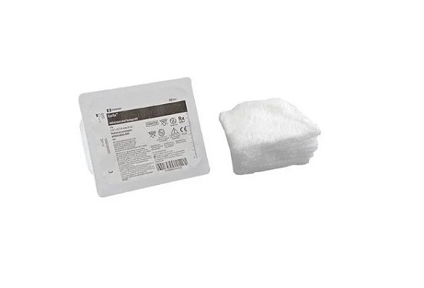 Compressa Kerlix Gaze Antimicrobiana com PHMB 15cm x 17cm (Estéril) AMD C/5 unidades - Covidien