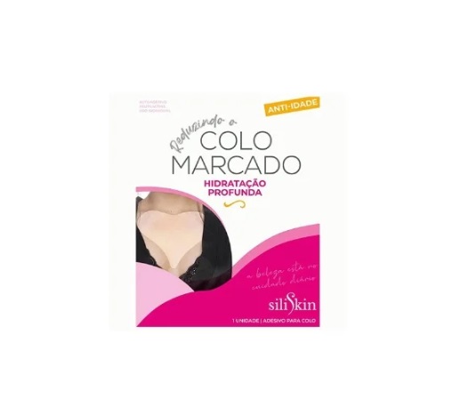Adesivo P/ Colo em Silicone Anti Rugas Hidratação Profunda Unidade - Siliskin