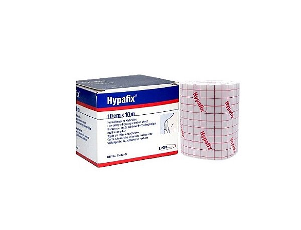 Curativo Adesivo Fixador 10cmx10m Hypafix Branco - BSN Medical
