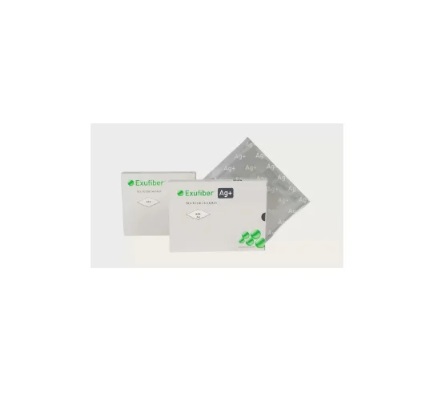 Curativo Com Prata Exufiber AG+ 10cmx12cm Unidade - Molnlycke