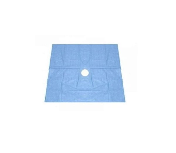 Campo Cirúrgico C/Fenestra 10cm Estéril 40cm x 40cm - Healt Quality