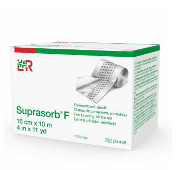 Curativo Suprasorb F Filme Transparente 10cm x 10cm Não Estéril - Lohmann & Rauscher