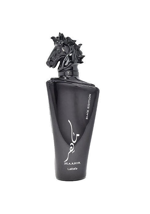 Maahir Black Edition Lattafa Eau de Parfum Unissex 100ml
