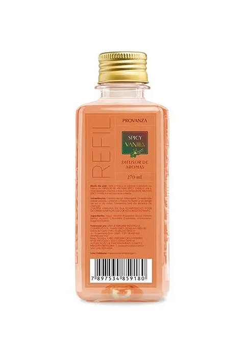 Refil Difusor de Ambiente Spicy Vanilla Provanza 270ml