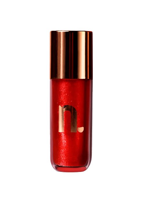 Gloss Labial Instant Glow Morango do Amor Gold Edition Nina Makeup 4ml