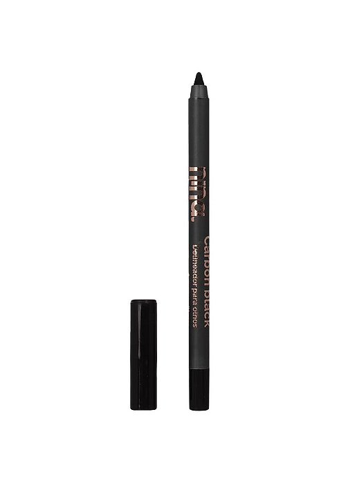 Lápis Delineador para Olhos Carbon Black Nina Makeup 1,4g