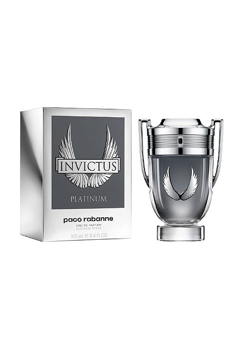 Invictus Platinum Paco Rabanne Eau de Parfum Masculino 100ml