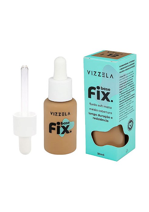 Base Líquida Fix Cor 12 Vizzela 30ml