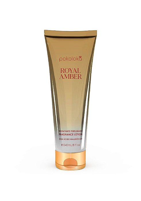 Hidratante Perfumado Royal Amber Pokoloka Feminino 240ml