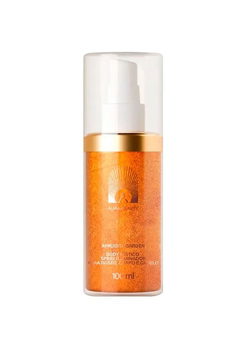 Body Místico Spray Iluminador Afrodite Garden Aura Beauty 100ml