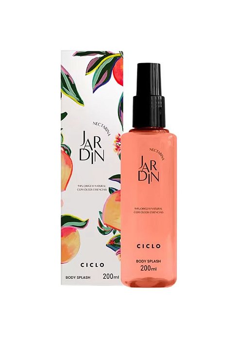 Body Splash Jardin Nectarina Ciclo Feminino 200ml