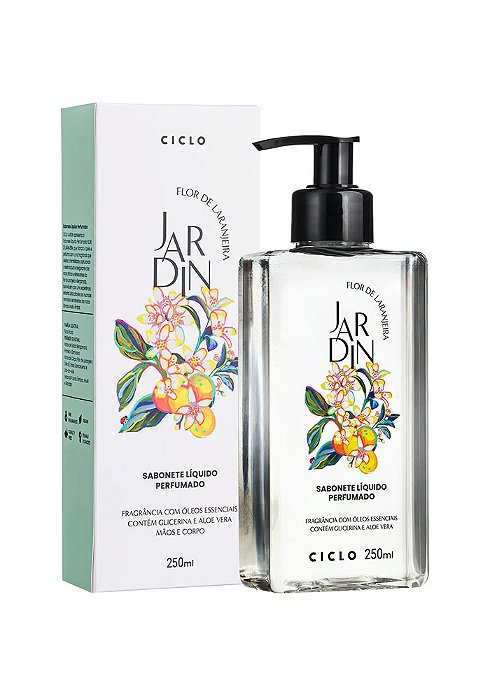 Sabonete Líquido Jardin Flor de Laranjeira Ciclo 250ml