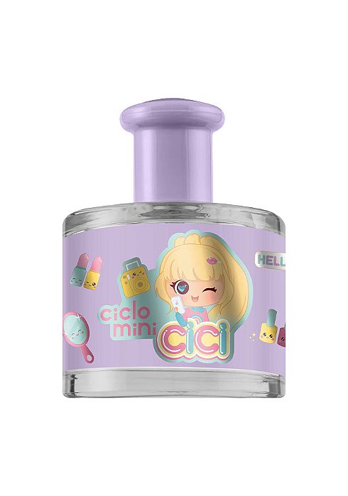 Ciclo Mini Cici Bela Ciclo Deo Colônia Meninas Lata 100ml