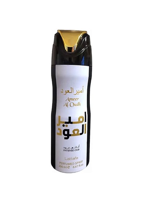 Ameer Al Oudh Intense Oud Lattafa Perfumed Spray Masculino 200ml
