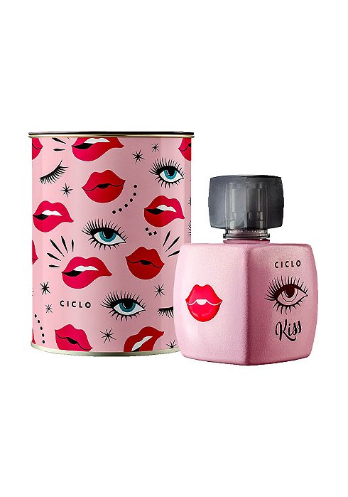 Kiss Ciclo Deo Colônia Feminino Lata 100ml