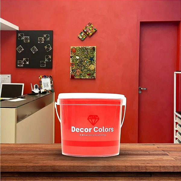 Cimento Diamantado Aveludado Vermelho Paixão 3,2kgs