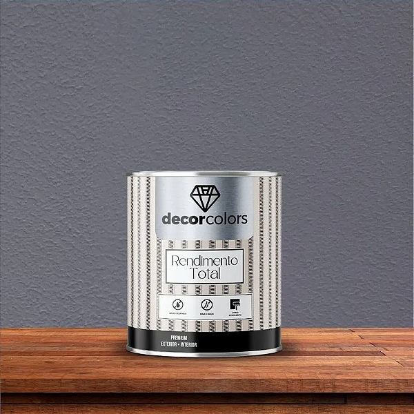 TINTA PREMIUM RENDIMENTO TOTAL, POSEIDON 4,3 KGS - DECOR COLORS
