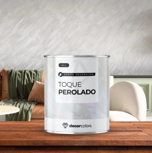 Efeito Toque Perolado Aço Escovado 4kg