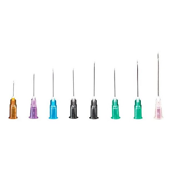 Agulha Hipodérmica Descartável - 100 Unidades