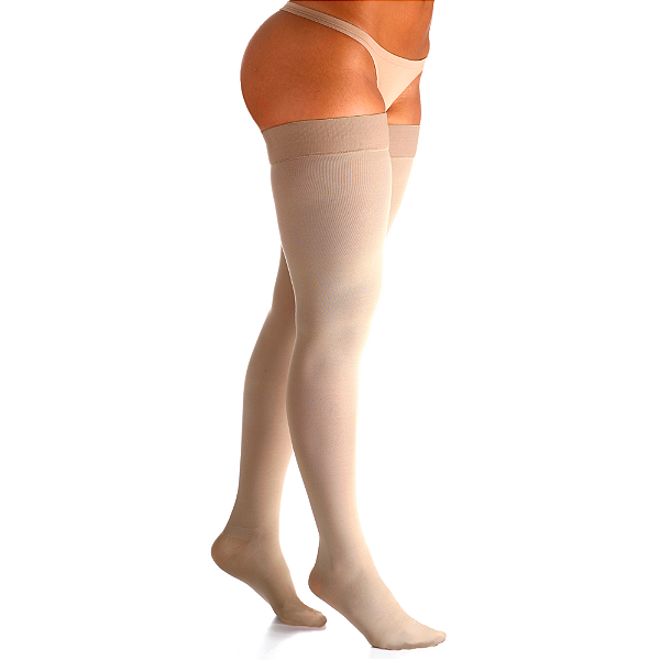 Essencial Conforto Select Comfort Premium Sigvaris 30-40mmHg Meia De Compressão 7/8 (Meia Coxa)