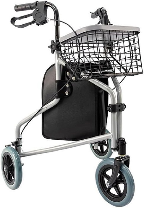Andador 3 Rodas com Cesta - Praxis