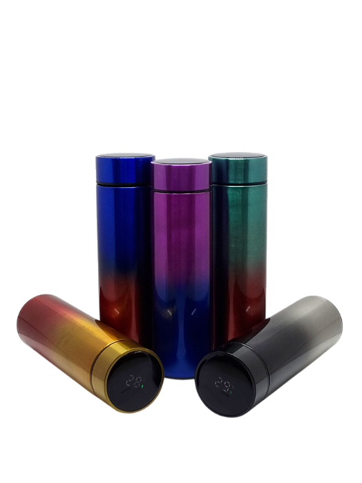 GARRAFA LED TEMPERATURA COLORIDA 500ML