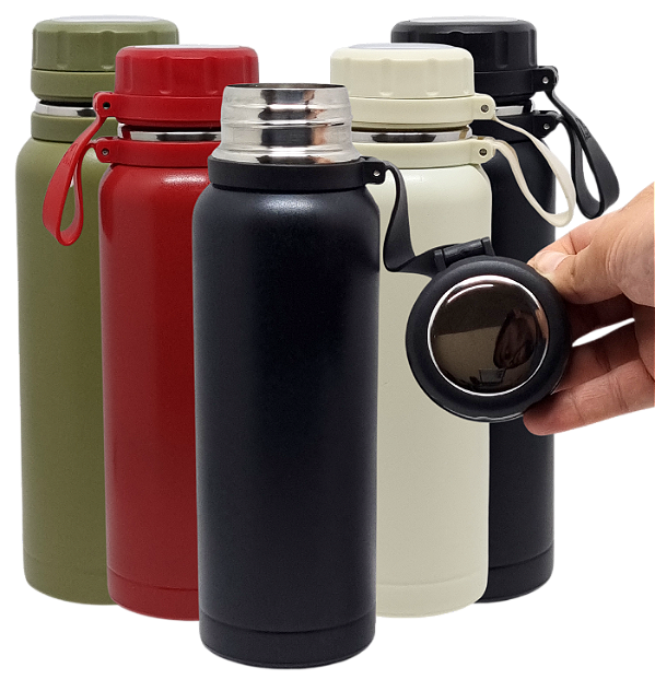GARRAFA VACUUM C/ESPELHO 800ML