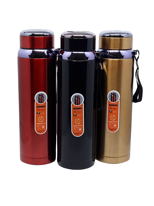 GARRAFA INOX MAIS TEMPO 1L