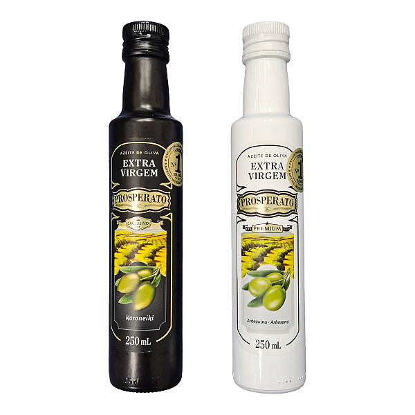 Kit Azeites Extra Virgem Prosperato Koroneiki E Blend 250ml