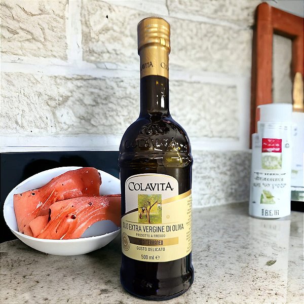 Azeite de Oliva Extra Virgem Colavita Mediterrâneo 500ml. Italy