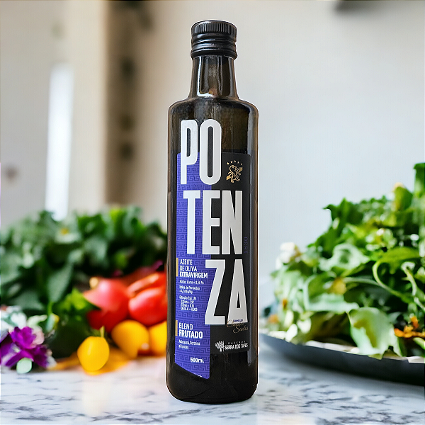 Azeite Extra Virgem Potenza Blend Frutado 500ml. Premiado