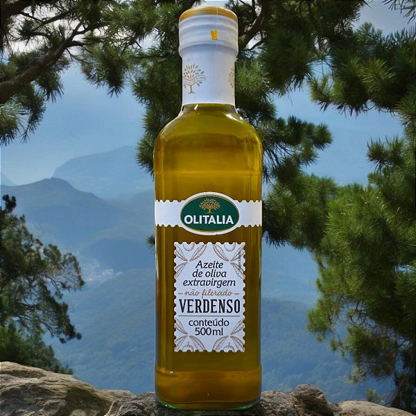 Azeite Extra Virgem Olitália Verdenso Não Filtrado 500ml.
