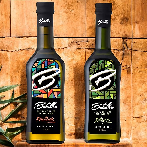 Dupla Azeite Extra Virgem Batalha Intenso E Frutado 500ml Premiados
