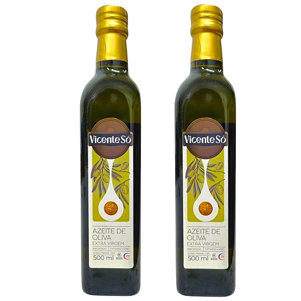 Dupla De Azeite Extra Virgem Vicente Só Turquia Ac. Máx 0,5%