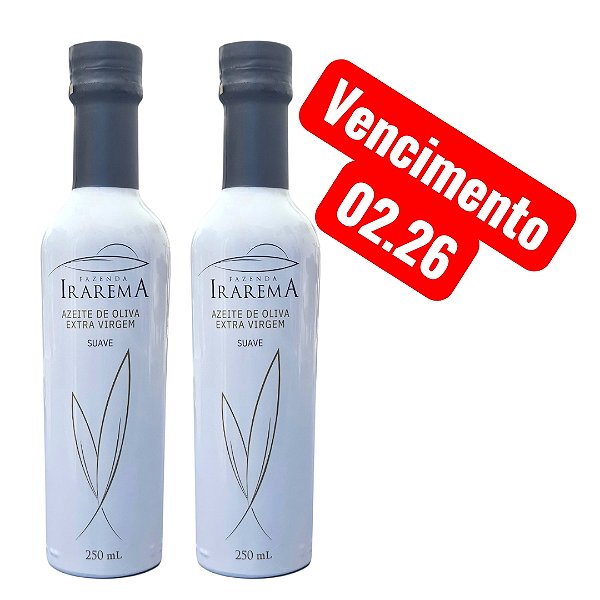 2 Azeites Extra Virgem Irarema Blend 250ml Premiado Ac Max 0,2%