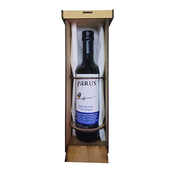 Azeite Oliva Extra Virgem Parus Clássico Português 500ml Embalagem para Presente