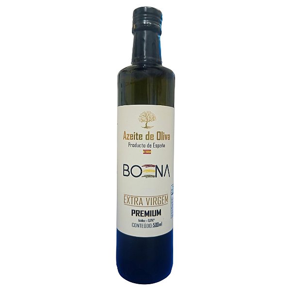 Azeite De Oliva Extra Virgem Boena Espanhol 500ml. 0,5% Ac