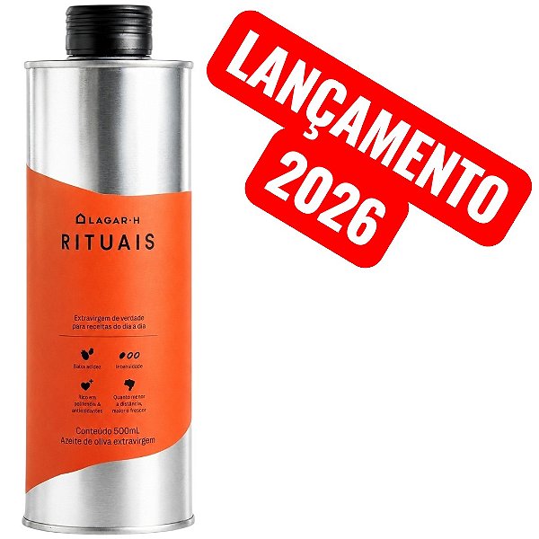 Azeite Extra Virgem Lagar H Rituais Lata 500ml Vintage