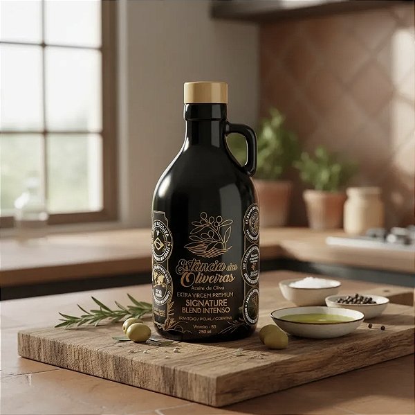 Azeite Extra Virgem Estância Das Oliveiras Blend Signature 250ml.
