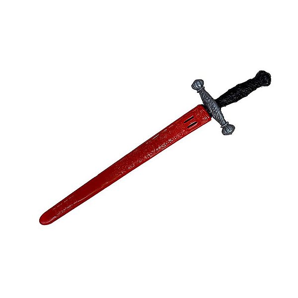 Espada Mediaval Soldado Brinquedo Infantil Grande 65cm