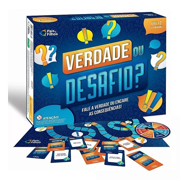 Jogo Tabuleiro Verdade Ou Desafio