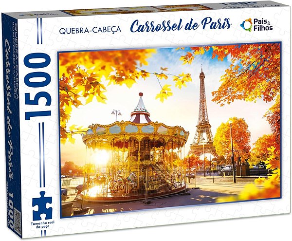 Quebra-cabeça Pais & Filhos Premium Veneza de 1000 peças