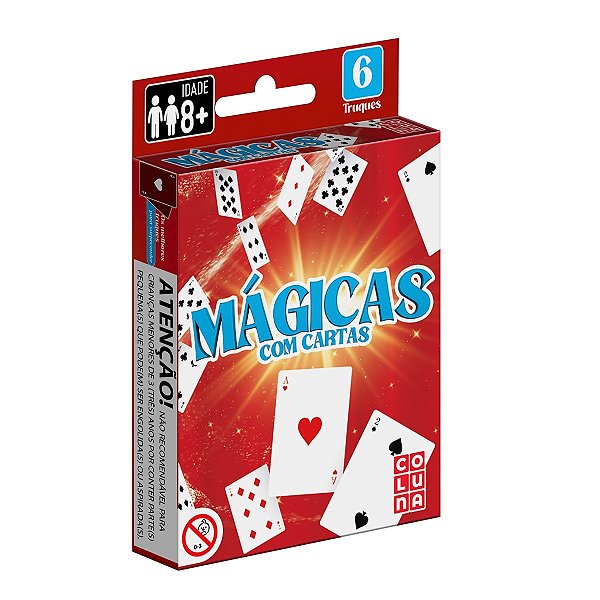 Jogo Mágicas Com Cartas - Pais E Filhos Truques Magia Magica