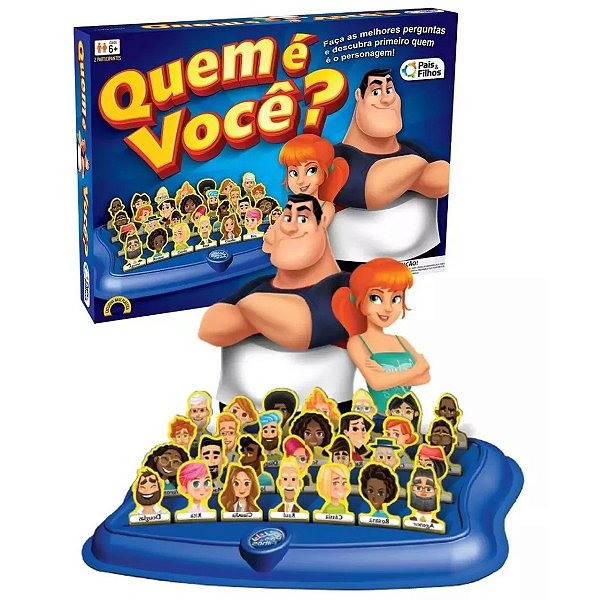 Jogo De Adivinhação Quem É Você? Tipo Cara a Cara